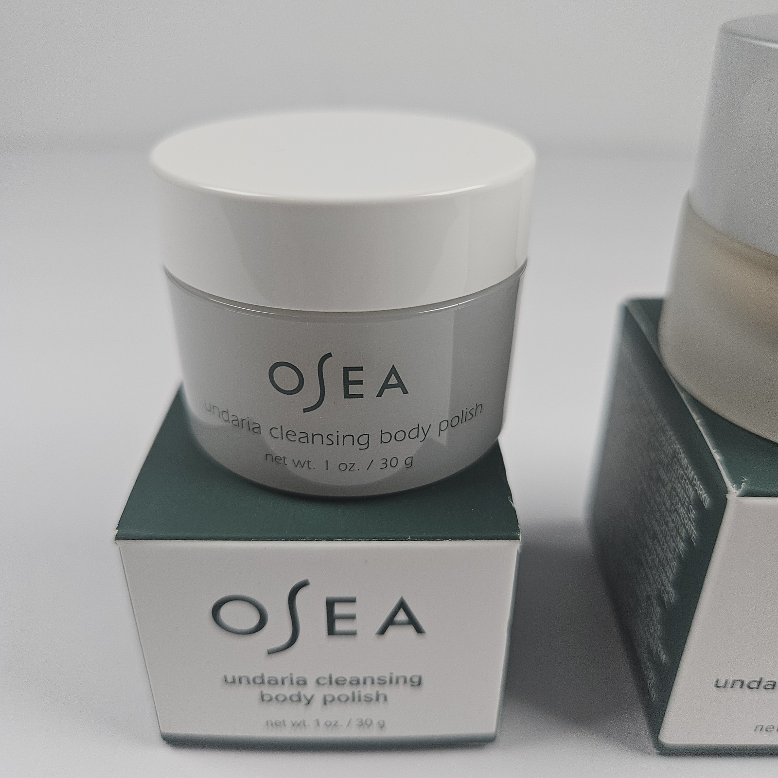 OSEA Undaria Cleansing Body Polish (1 oz) & Algae Body Butter (0.5 oz) Travel