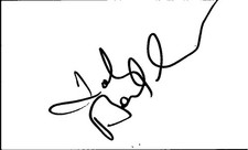 1990's -Toby Borland- Signed/Autograph/Auto Index Card Philadelphia Phillies MLB