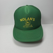 Vintage John Deere Mesh Trucker Tractor Deale...