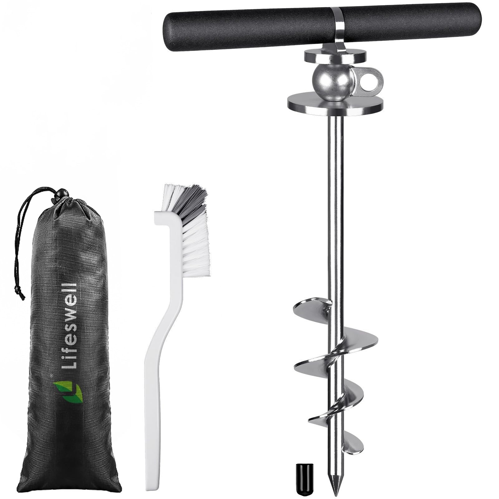 Lifeswell Dog Stake 38cm: Ancoraggio Sicuro per Campeggio e Outdoor