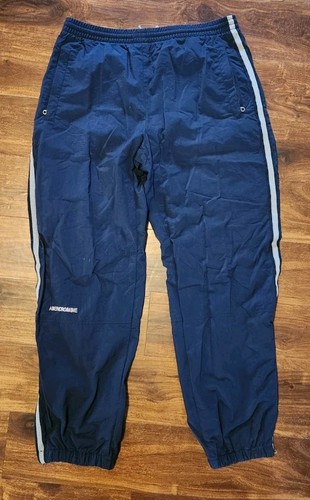Abercrombie & Fitch, W5 Vintage 2000s Abercrombie & Fitch Parachute Blue Baggy Pants Medium