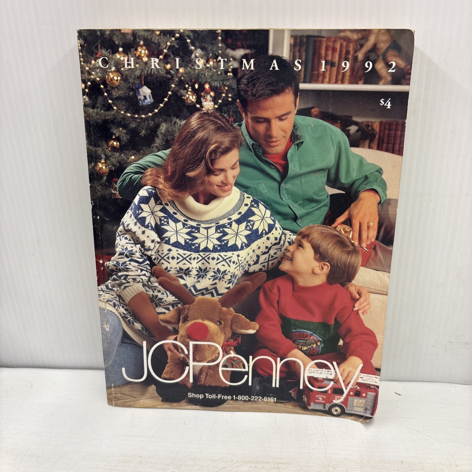 Vtg 1992 JC PENNEY Christmas Catalog Turtles Barbie Nintendo Sega Toys