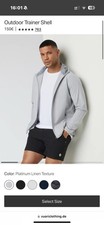 Vuori Jacke grau Outdoor Trainer Shell S NP: ...