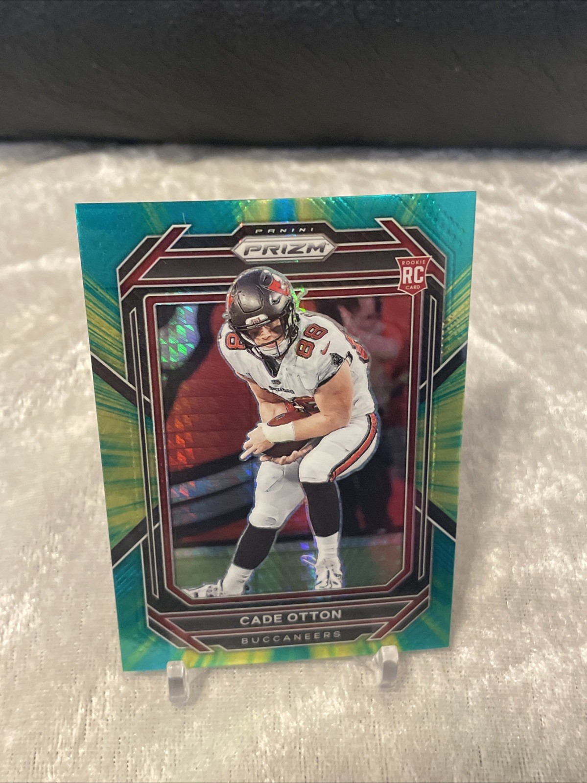2022 PANINI PRIZM FOOTBALL CADE OTTON #362 RC HYPER PRIZM SP#/175 BUCCANEERS