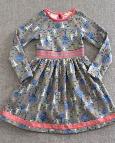 Matilda Jane Around Town Make Believe Girl Dress/Sweatshirt, Size 6 - Picture 7 of 13