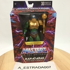 Masters of the Universe MOTU Masterverse Vintage Collection MAN-AT-ARMS Figure