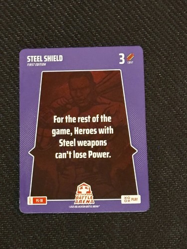 Bo Jackson Battle Arena Update Play 18 Steel Shield Short Print