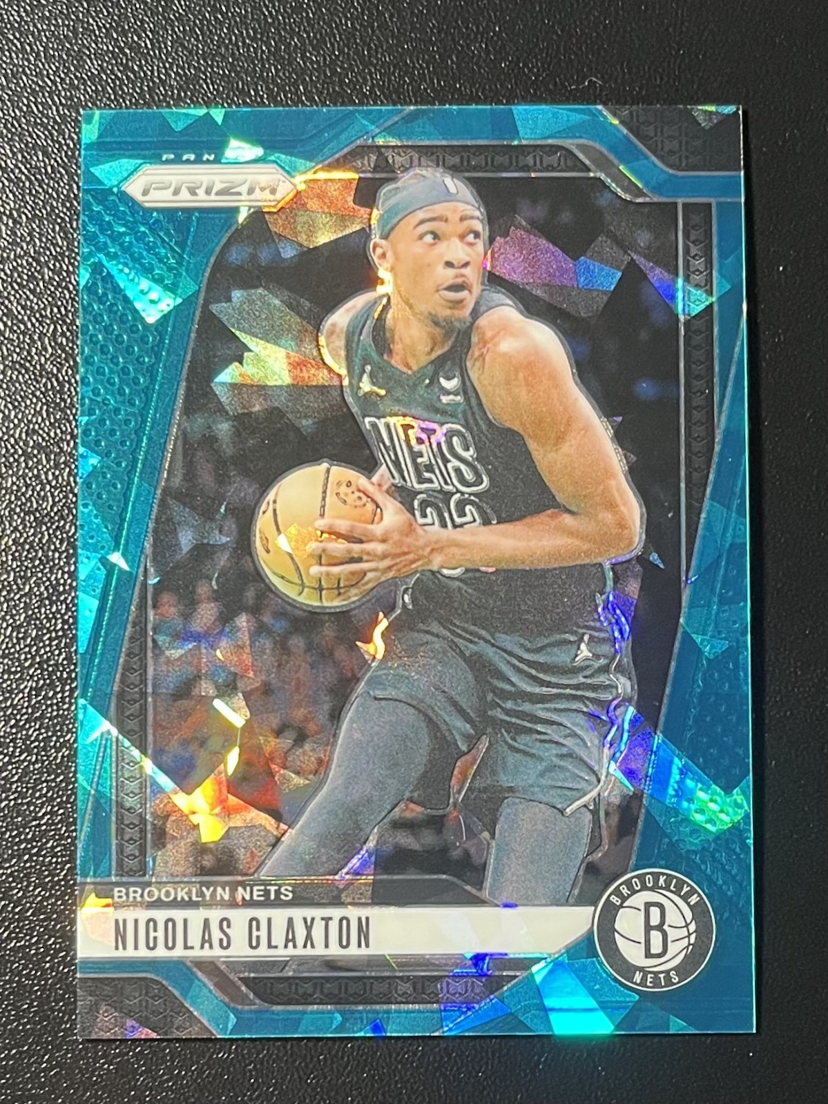 2024-25 Panini Prizm Nicolas Claxton Teal Ice /225