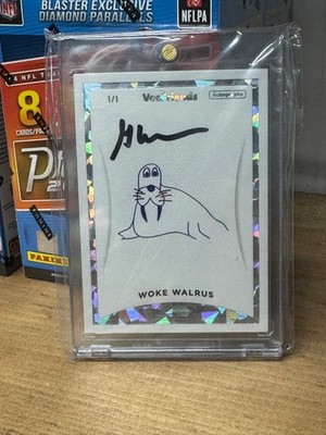 2022 Zerocool Veefriends Series 1 WOKE WALRUS Gary Vaynerchuk Auto #'d 1/1 RARE!