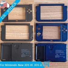 3in1 Top Bottom Middle Frame Housing Shell Case Battery Cover For New 3DS XL/ LL