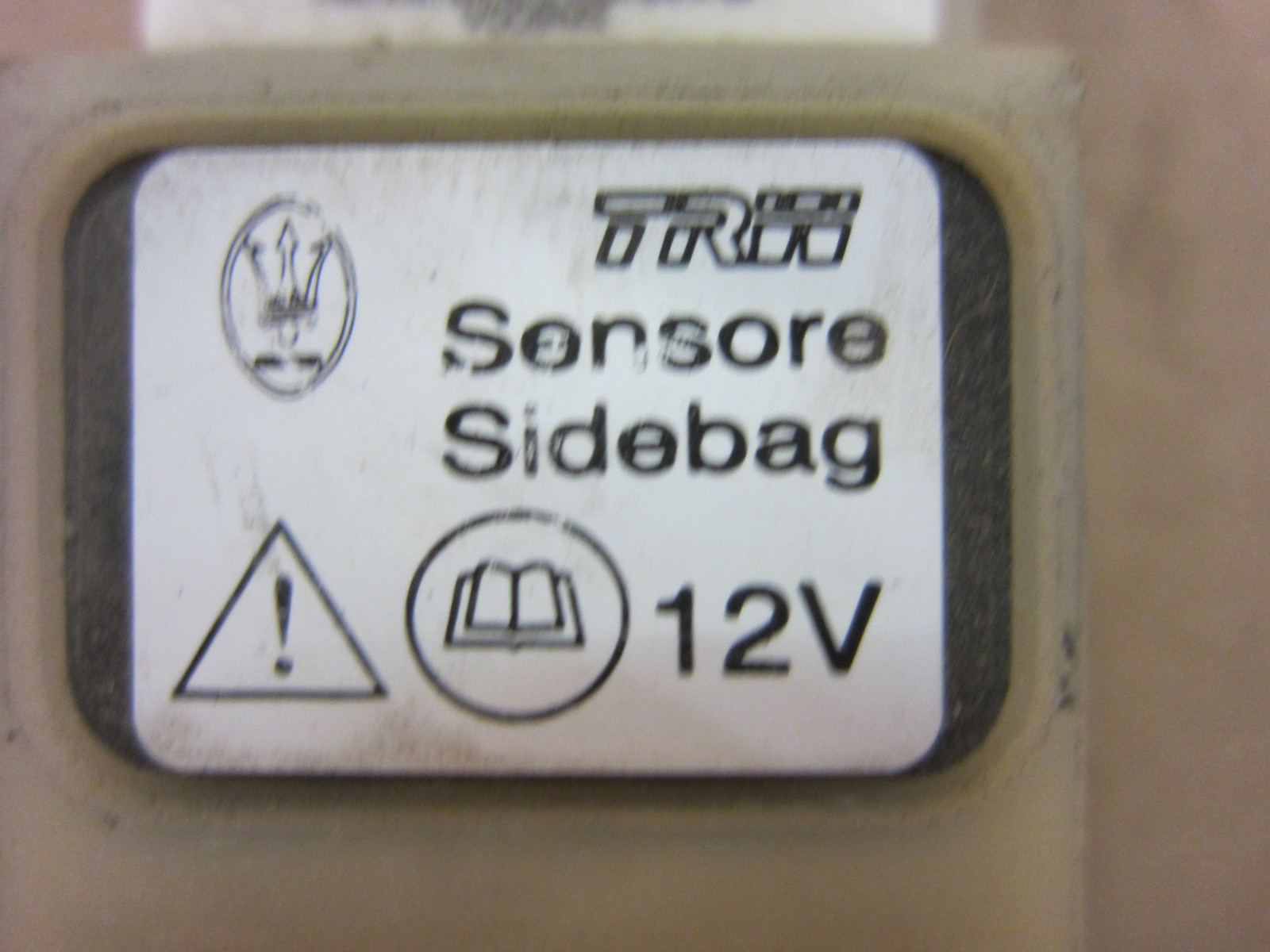 Maserati 4200. Side Impact Sensor Part# 184993