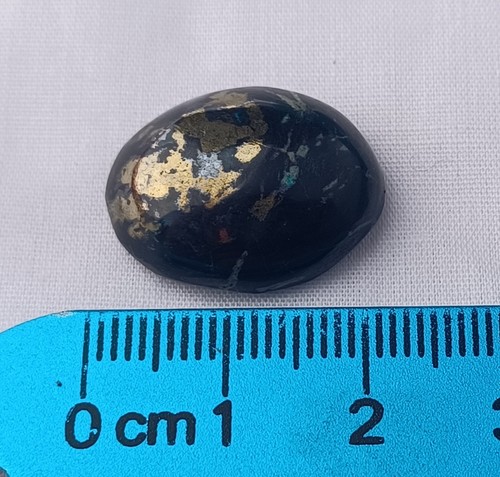 Arizona Peacock Ore Cabochon. 4.1 Grams - 第 10/13 張圖片