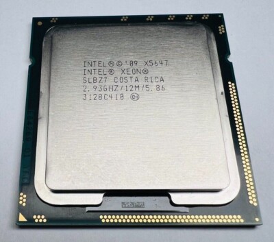 Intel Xeon X5647 2.933GHz 12MB L3 Cache Socket LGA1366 CPU Processor SLBZ7