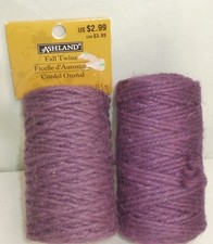 2 rolls Purple Natural Jute Twine Arts Crafts Gift Twine Packing String Ashland