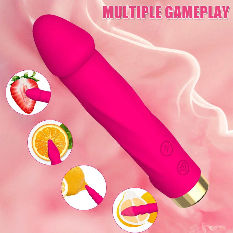 Clitoris女式振动分析插头Butt插头G点Dildo性感玩具 — 第 4/4 张图片