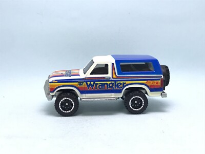 ホットウィールズ　X　ラングラー　'85 フォード・ブロンコ Hot Wheels Wrangler # '85 Ford Bronco 4x4 - Loose | eBay