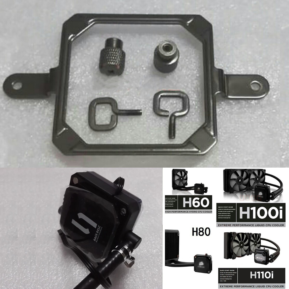 CPU Cooler Mounting Bracket Kit Tool For CORSAIR Hydro H60 H80i