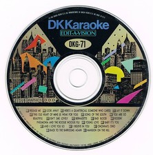 DK KARAOKE DKG-71 - ORIGINAL EDIT-A-VISION CD G - OUT OF PRINT
