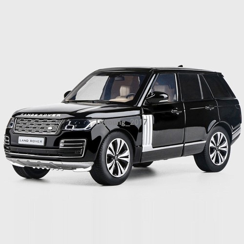 1:32 Land Rover Range Rover SUV Model Car Diecast Toy Vehicle Doors Open Black - Picture 3 of 14