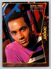 Trade Card Sky Box 1997 Star Trek Deep Space Nine Profiles #73 Jake Sisko