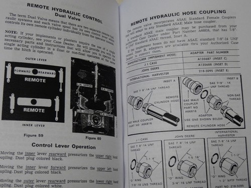 Case 970 Tractor Operators Manual Owners Maintenance Book NEW - Picture 5 of 5