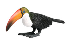 16cm Toucan Bird PVC Toy Wild Animal Figure Doll Kids Gift