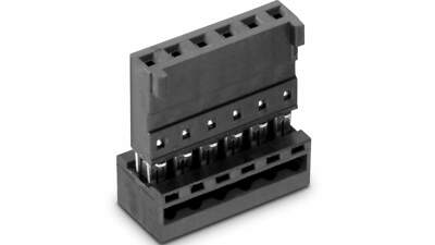 Würth Elektronik 2-fach IDC Stecker Buchse für Kabelmontage X 110 NEU! EXC WERT