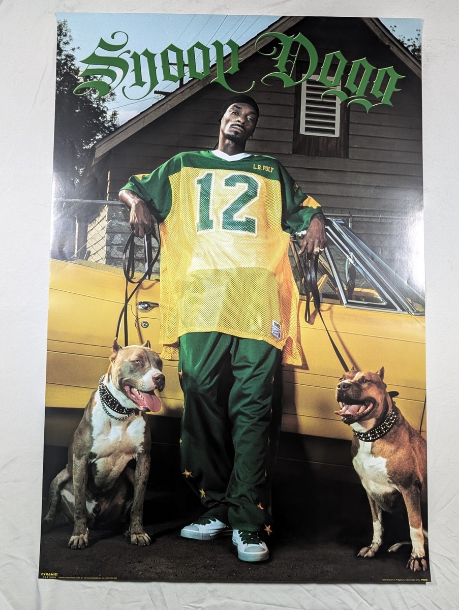 Rare Original Snoop Dogg Long Beach Poly Vintage 2005 22.5 x