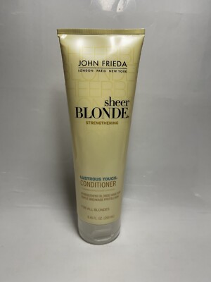 John Frieda Sheer Blonde Lustrous Touch Strengthening Conditoner, 8.45 oz