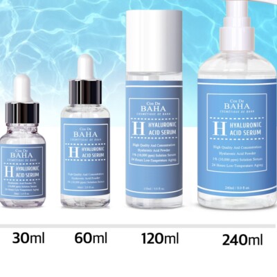 [ Cos De BAHA ] - H Hyaluronic ACID Serum 30ml/60ml/120ml/240ml Moisturizer