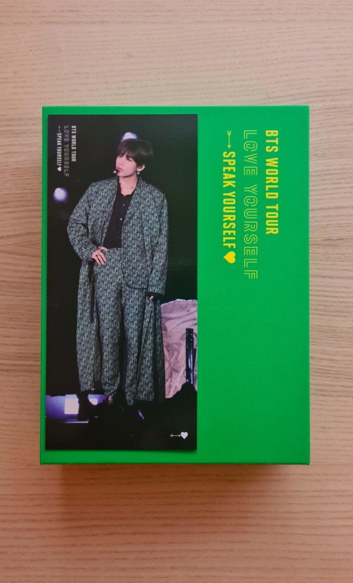 BTS Love Yourself World Tour Sao Paulo DVD with Taehyung V