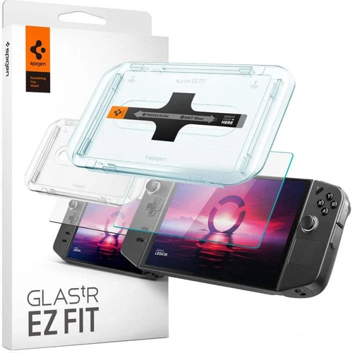 Gehärtetes Glas für Lenovo Legion Go Spigen Display Schutz Panzer Handy Glas