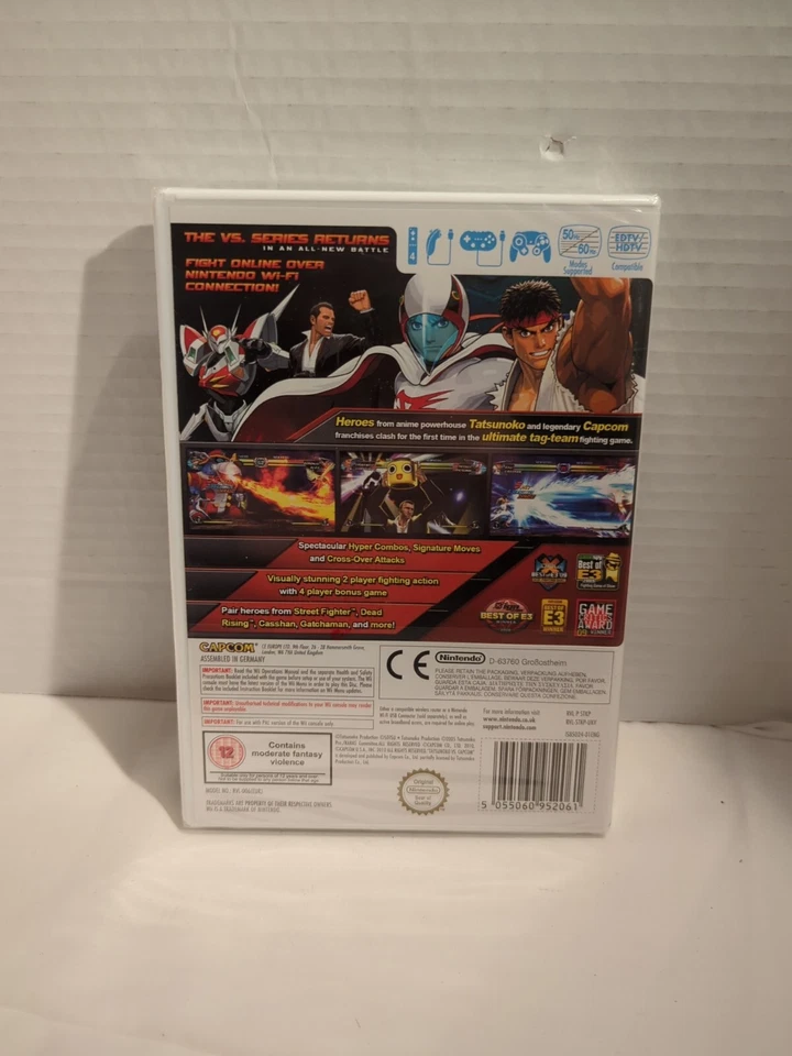 Tatsunoko Vs Capcom PAL Nintendo Wii New Sealed - Image 2 of 4