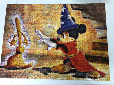 Disney Buffalo Photomosaics Fantasia Mickey 1000 Piece Jigsaw