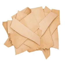 ELW Vegetable & OilTanned Leather Scraps 2-15 oz (1.4-6mm) 1-30 lb Sizes