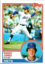 1983 Topps #29 Randy Jones