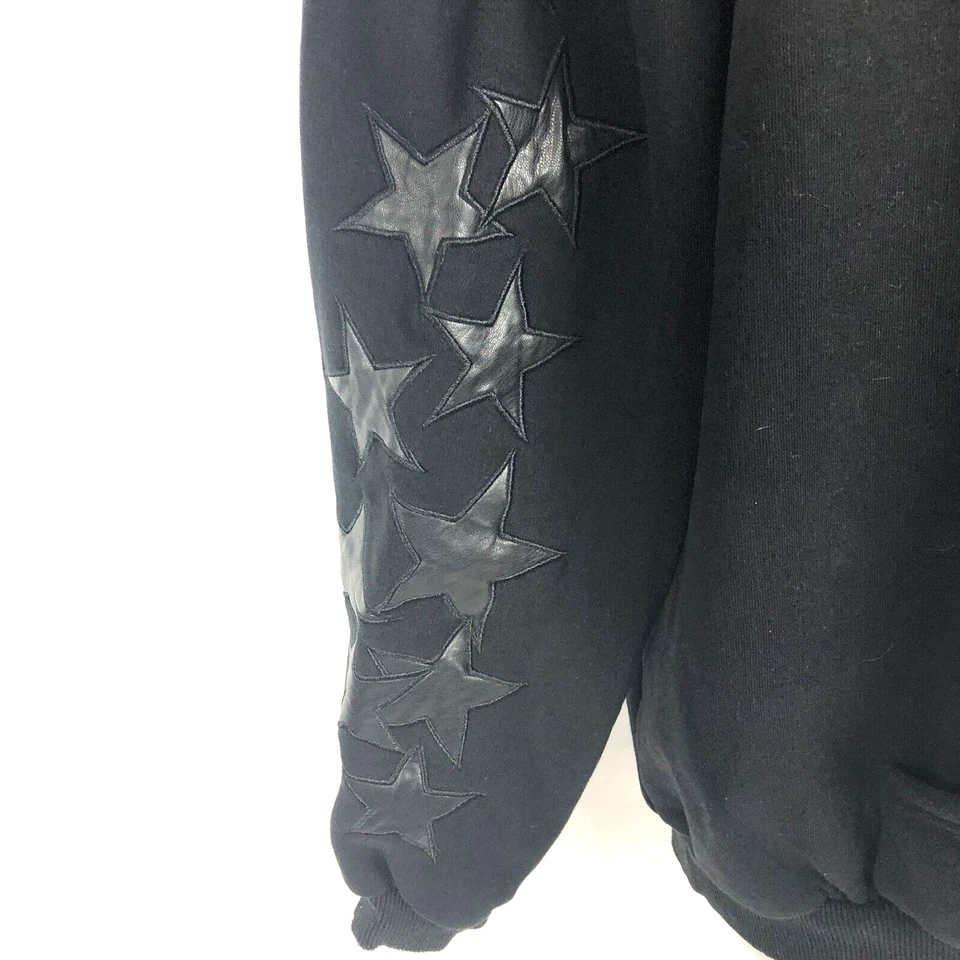 Sudadera con Capucha Boohoo Hombre Talla XS Negra Estrellas Mundiales Edición Limitada Foto 4 de 4
