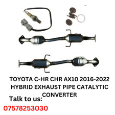 TOYOTA C-HR CHR AX10 2016-2022 HYBRID EXHAUST PIPE CATALYTIC CONVERTER