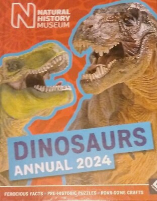 New Sale Natural History Museum Dinosaurs Annual 2024, Farshore New Unused Book