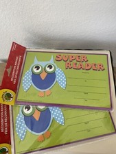 Teaching Tree Super Reader Award Certificates- 2 Packs 40 Total NEW