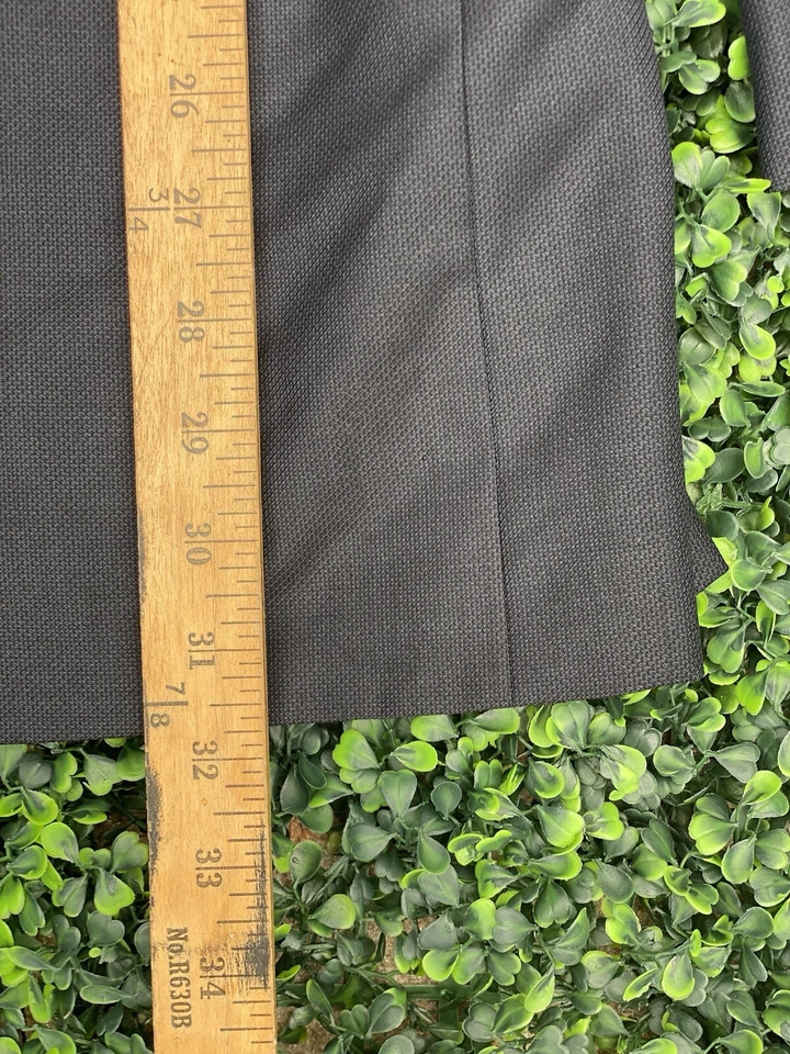 Casaco esportivo Ermenegildo Zegna lã blazer masculino terno azul jaqueta real C42 L32 S23 - Imagem 4 de 4