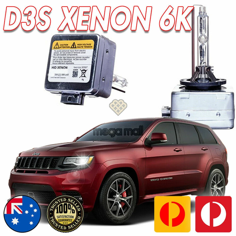 2x D3S 35W Xenón HID Faro Globo Bombillas 6000K Para AUDI BMW Mercedes-Benz NUEVO Foto 4 de 4