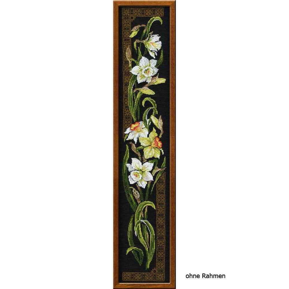 Riolis counted cross stitch Kit Daffodils, DIY