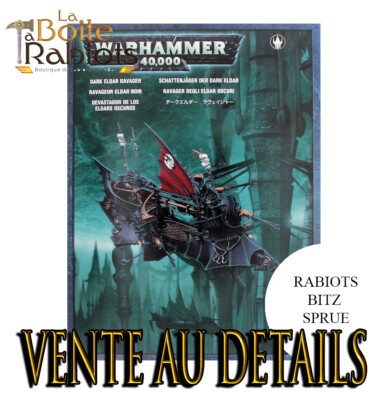 Warhammer 40000 Drukhari Ravager Einzelhandel Rabiots Bitz Sprue