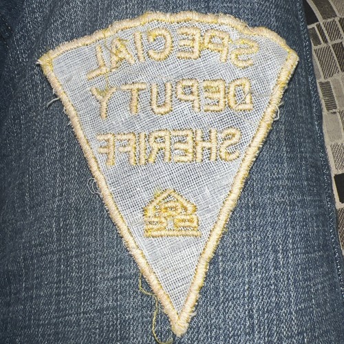 Vintage Special Deputy Sheriff Uniform Patch - Picture 2 of 2