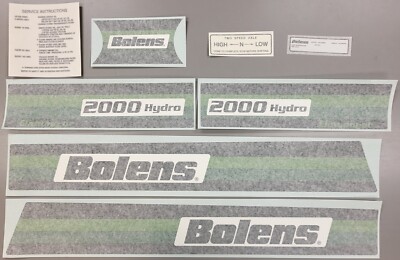 Bolens 2000 Eliminator