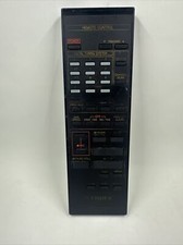 Fisher TV/VCR Remote Control RVR-6200 Video Cassette Player Genuine OEM Product