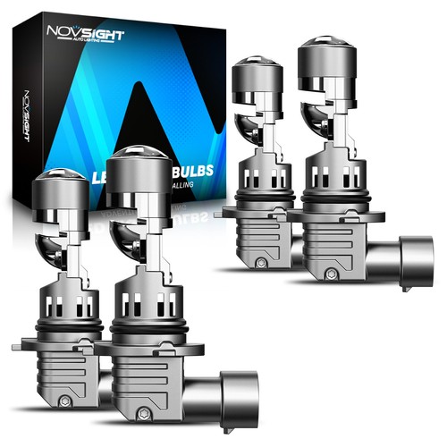 4x NOVSIGHT 9005 9006 LED Headlight Bulbs High Low Beam Lamp 6500K 17000LM 60W - Picture 2 of 16
