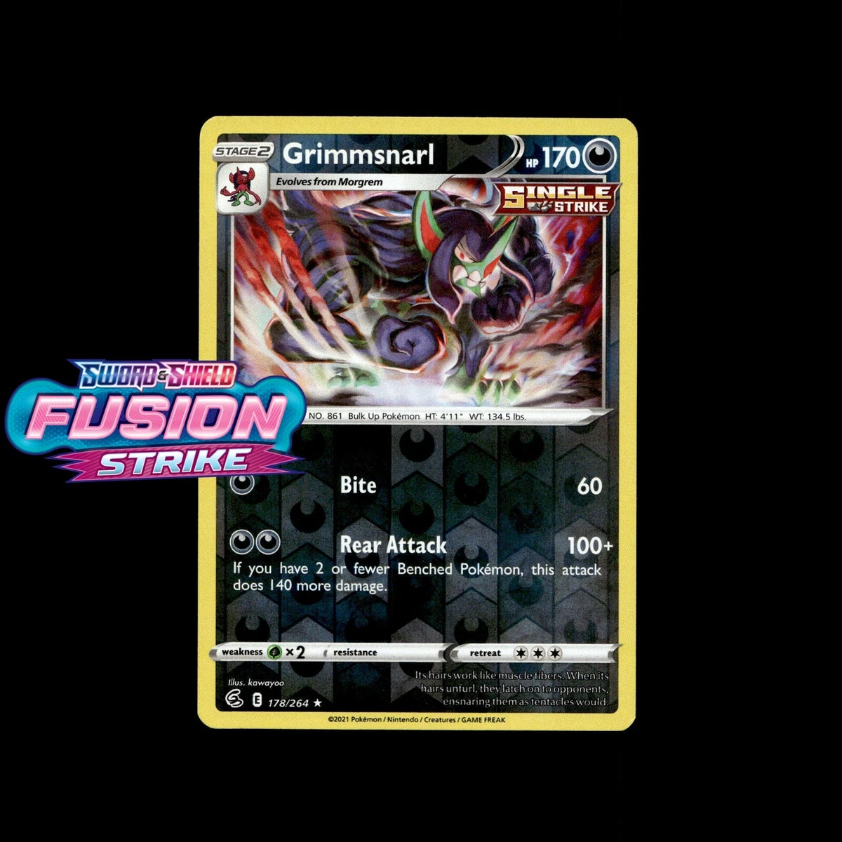 Grimmsnarl Pokmon TCG Cards for sale | eBay