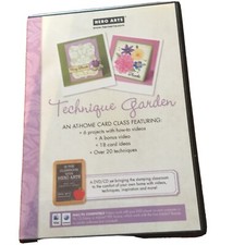 Hero Arts DVD Class: TECHNIQUE GARDEN CR002 Card Making Class